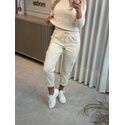 Calça Ambicione Cargo em Sarja Areia 1406b