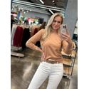 Blusa Biamar Em Lã Cashmere Camel 0807#