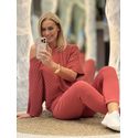 Blusa Ambicione Em Modal Goiaba 1610