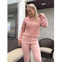 Blusa De Algodão Com Capuz Rosa 