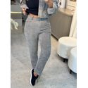 Calça Biamar De Cotele Com Bolso Cinza