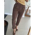 Calça Biamar De Algodão Marrom