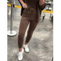 Calça Biamar Com Bolsos Faca Marrom 1007