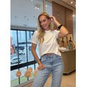 Blusa Biamar Decote Redonda Off White 0610 