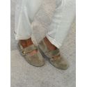Sapatilha Hygme com pele Fendi 0805
