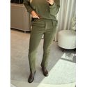 Calça Biamar Com Abertura Frontal Verde 