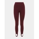 Calça Fuso Canelada Bordo