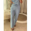 Calça LeBongã De Viscolinho Azul 