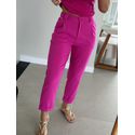 Calça Kati De Alfaiataria Rosa 