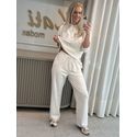 Blusa Nori Com Capuz Areia 2207