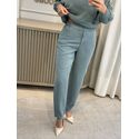 Calça Biamar Com Bolsos e Botões Verde 1507# 