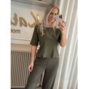Blusa Biamar Com Fenda Verde 2107