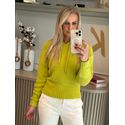 Blusa Biamar Com Mangas Cava Quadrada Verde 1406
