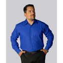 Camisa Social Azul Royal Slim Manga Longa - King Ternos