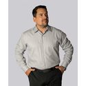 Camisa Social Cinza Claro Slim Manga Longa - King Ternos