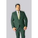 Costume Verde Slim em Poliviscose - Coleção Suíça King Ternos