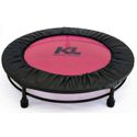 Mini Cama Elastica Rosa Trampolim Jump Profissional + DVD + Capa Protetora 