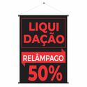 Banner Liquidação Relâmpago 50%