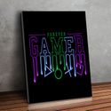Placa MDF Decorativo Tema GAME