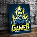 Placa MDF Decorativo Tema GAME 