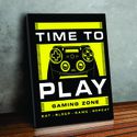 Placa MDF Decorativo Tema GAME