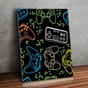 Placa MDF Decorativo Tema GAME