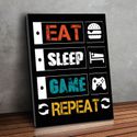Placa MDF Decorativo Tema GAME 