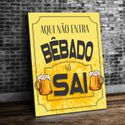 Placa MDF Decorativo Tema BEBIDAS