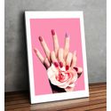 Placa MDF Decorativo Tema Manicure