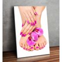 Placa MDF Decorativo Tema Manicure