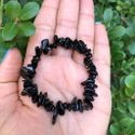 Pulseira de cascalho Pedra Obsidiana