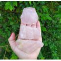 PEDRA BRUTA QUARTZO ROSA M – AMOR E PAZ 