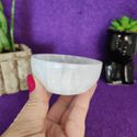 TIGELA SELENITA BRANCA BOWL 7 CM – LIMPEZA ENERGETICA 
