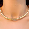 Colar Aro Rigido Dourado