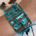 Pulseira Maxi Água Marinha 