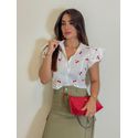 Camisa Cereja Branco