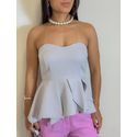 Blusa Tomara Que Caia Laysa Cinza