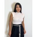 Blusa Muscle Tee Tainá Areia