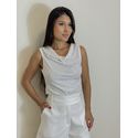 Blusa Strass Josi Branca
