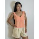 Blusa Alça Bianca Salmão 