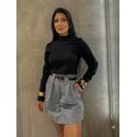 Blusa Manga Longa Elisa Preto