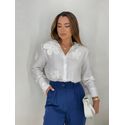 Camisa Bordada Paris Branca