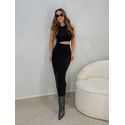Vestido Tricot Luisa Preto