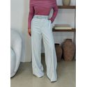 Calça Reta Elis Baby Blue