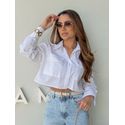 Camisa Cropped Pamela Branca