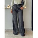 Calça Jeans Listra Sofia Black