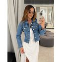 Jaqueta Jeans Escura Luma