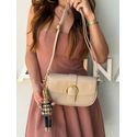 Bolsa Baguete Fivela Cappuccino