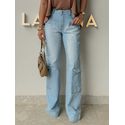 Calça Cargo Jeans 