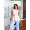 Blusa Peplum Natalie Areia